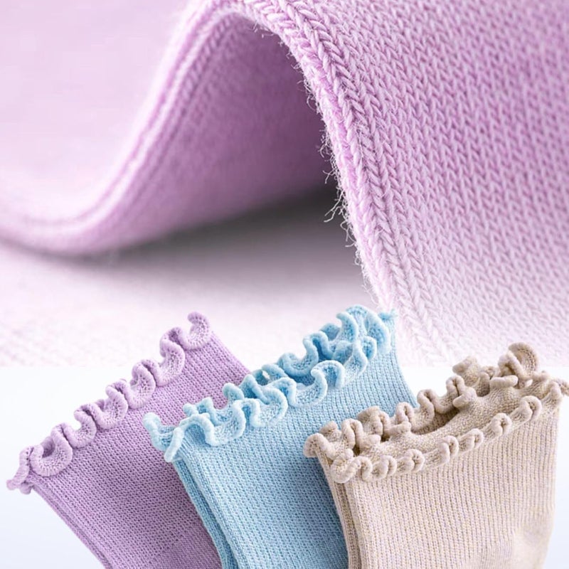 Soxbang 3/6 Pairs Cute Pilates Socks with Grips,Yoga Socks Barre Sock Non Slip Grip Embroidery for Barre Ballet Workout - Image 4